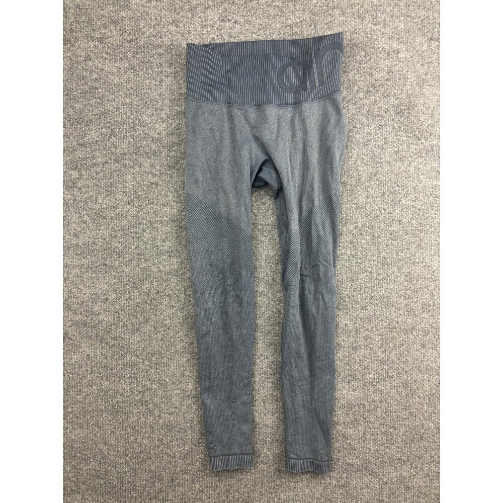 Aim'n Leggings Womens Small Gray High Rise Seamless Ankle Yoga Pants Workout